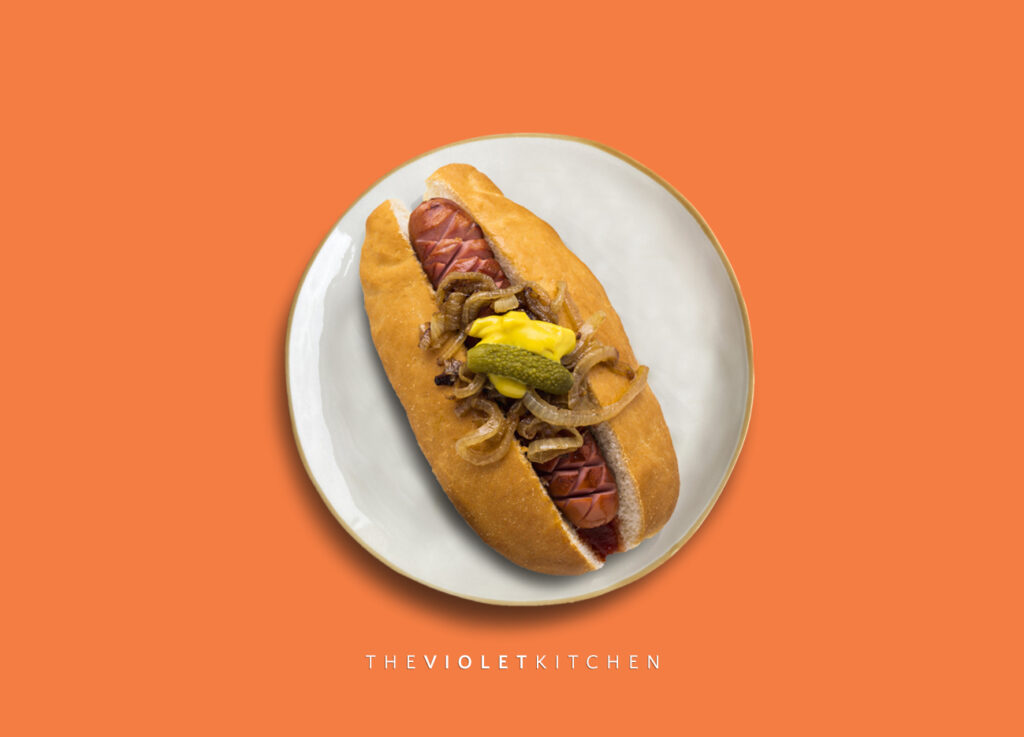 the violet kitchen_panini_hot dog