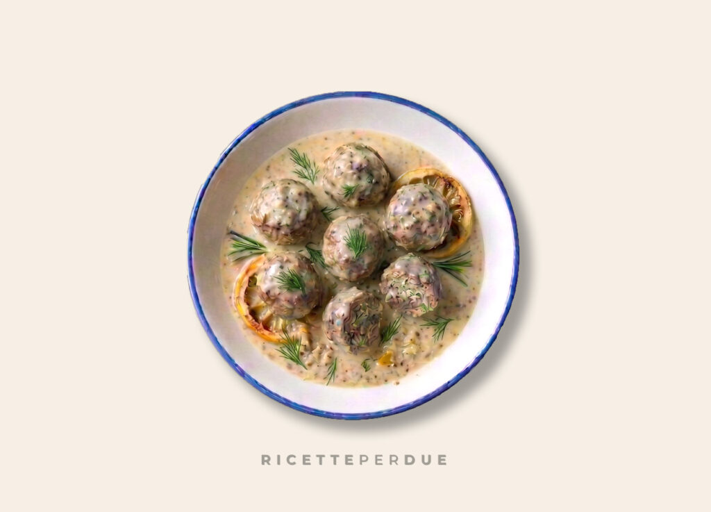 Polpette senape limone